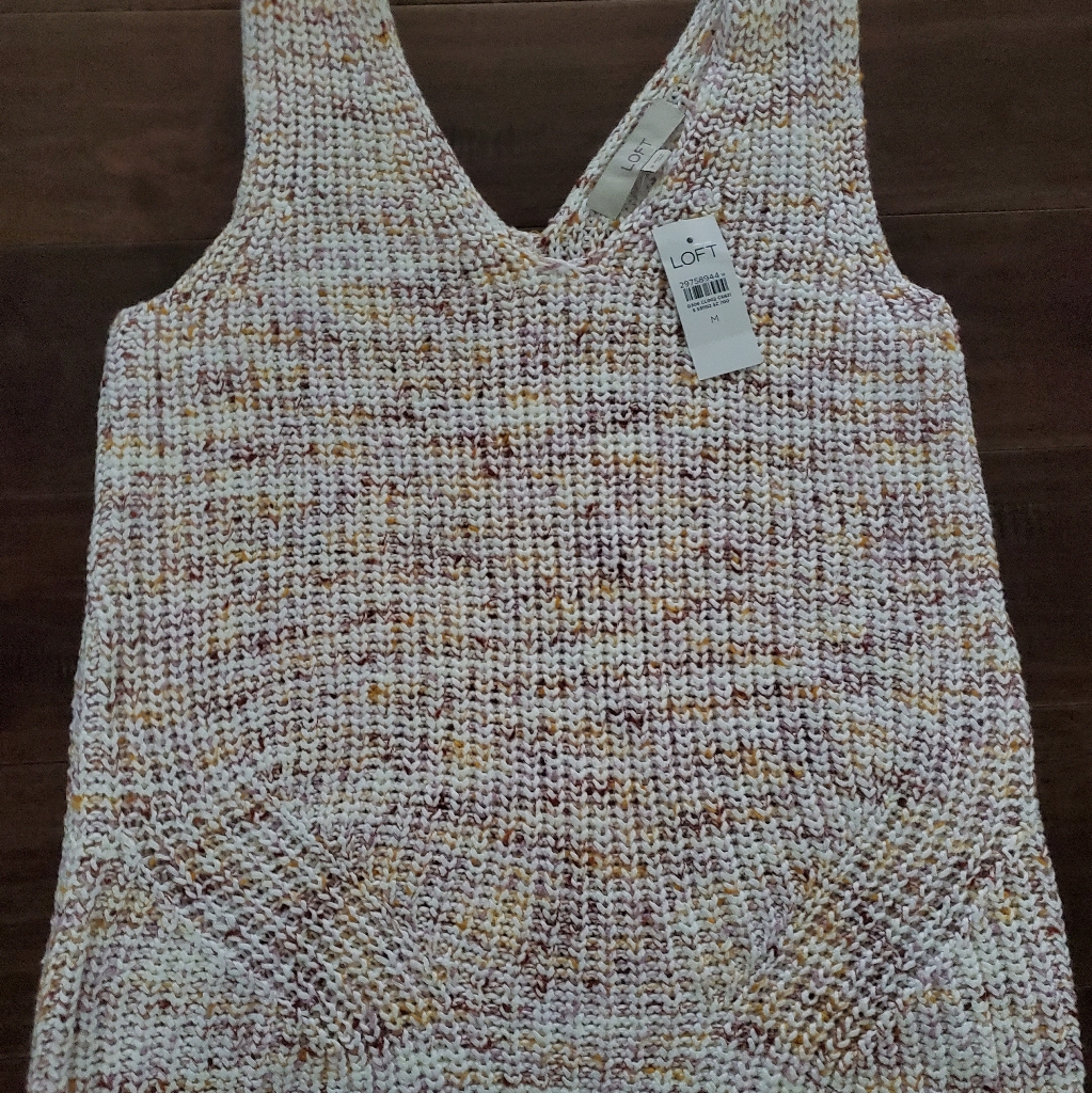 Loft Sweater Top Size Med Women's New With Tags .
